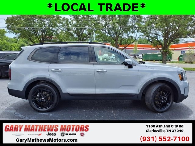 Used 2024 Kia Telluride EX X-Line with VIN 5XYP3DGC1RG447537 for sale in Clarksville, TN