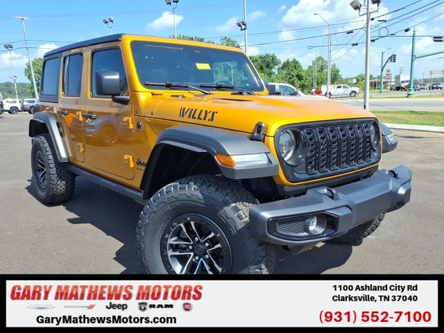 New 2026 Jeep Wrangler 4-DOOR WILLYS