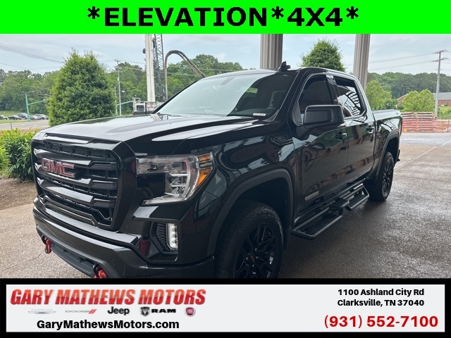 Used 2021 GMC Sierra 1500 Elevation with VIN 3GTU9CET7MG377728 for sale in Clarksville, TN