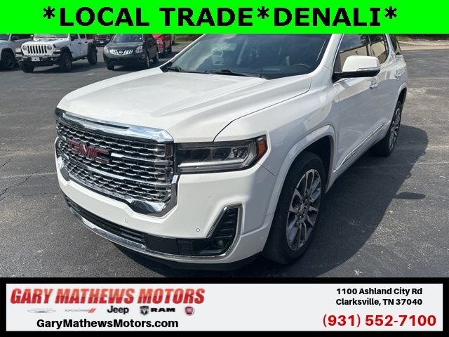Used 2023 GMC Acadia Denali with VIN 1GKKNPLS0PZ236190 for sale in Clarksville, TN