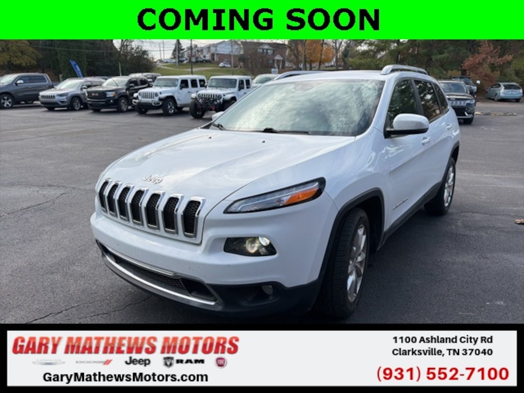 Used 2017 Jeep Cherokee Limited SUV