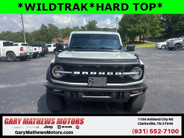Used 2023 Ford Bronco 4-Door Wildtrak with VIN 1FMEE5DP3PLA84914 for sale in Clarksville, TN