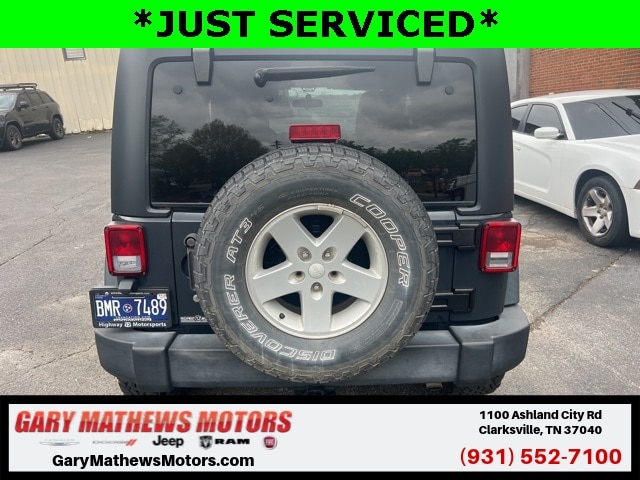 Used 2016 Jeep Wrangler Sport with VIN 1C4AJWAG9GL221038 for sale in Clarksville, TN