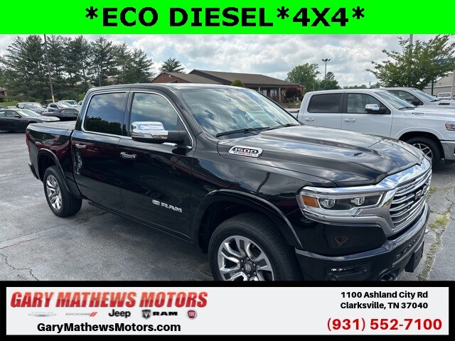 Used 2022 RAM Ram 1500 Pickup Longhorn with VIN 1C6SRFKM0NN451092 for sale in Clarksville, TN