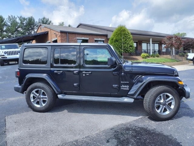 Used 2020 Jeep Wrangler Unlimited Sahara with VIN 1C4HJXEN6LW230270 for sale in Clarksville, TN