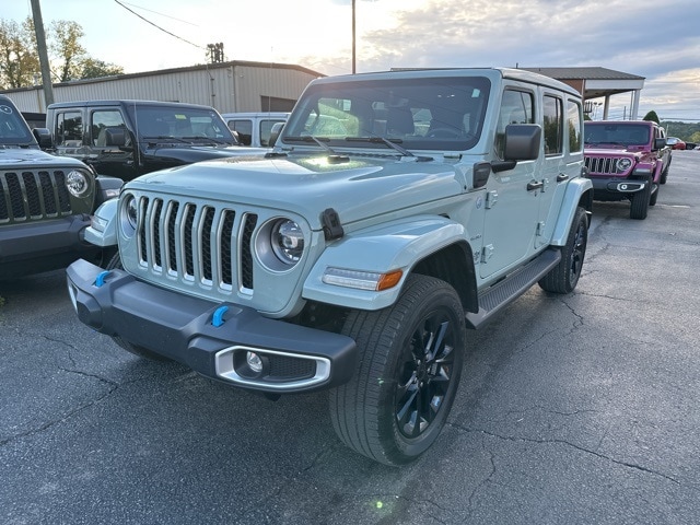 Used 2023 Jeep Wrangler 4xe Sahara 4XE with VIN 1C4JJXP66PW662368 for sale in Clarksville, TN