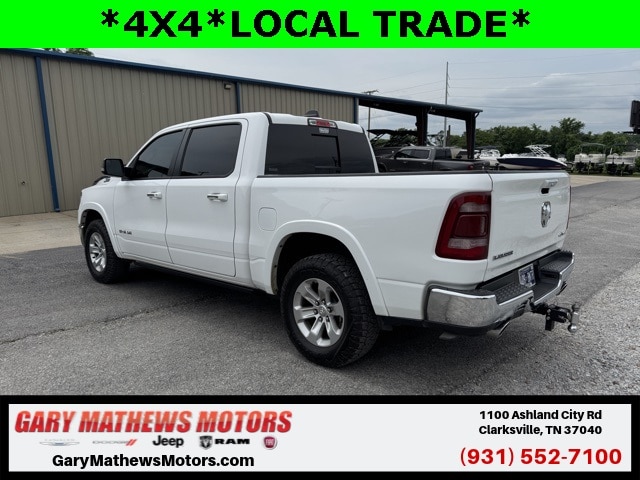 Used 2022 RAM Ram 1500 Pickup Laramie with VIN 1C6SRFJT1NN142711 for sale in Clarksville, TN