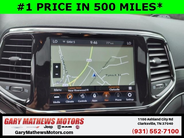 Used 2021 Jeep Grand Cherokee Limited with VIN 1C4RJEBGXMC802765 for sale in Clarksville, TN