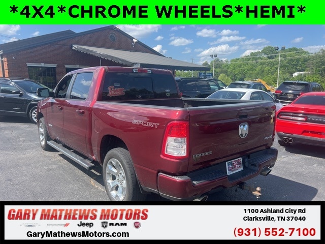 Used 2020 RAM Ram 1500 Pickup Big Horn/Lone Star with VIN 1C6SRFFT3LN212635 for sale in Clarksville, TN