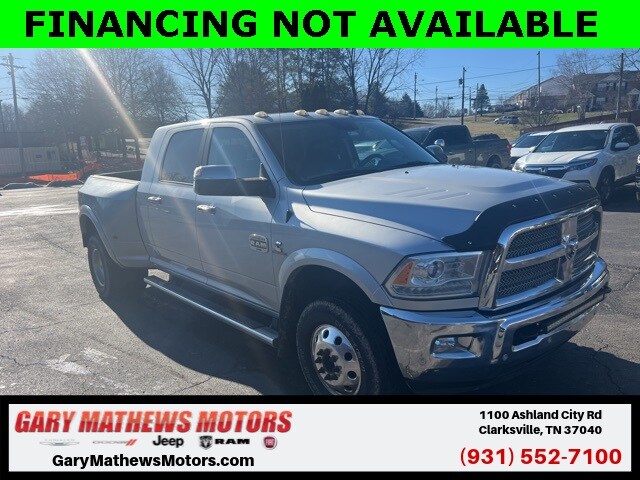 Used 2016 RAM Ram 3500 Pickup Laramie Longhorn with VIN 3C63RRNL5GG216871 for sale in Clarksville, TN