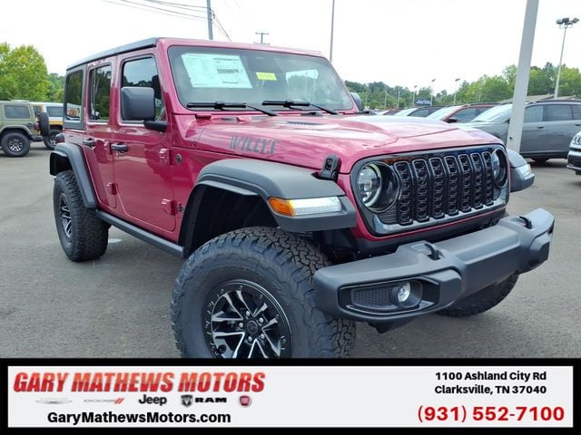 New 2026 Jeep Wrangler 4-DOOR WILLYS