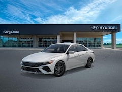 2026 Hyundai Elantra Hybrid Blue Sedan