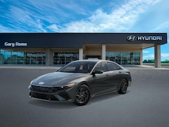 2026 Hyundai Elantra Hybrid Blue Sedan