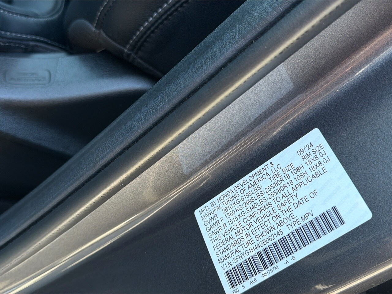 2025 Honda Pilot EX-L - Photo 29