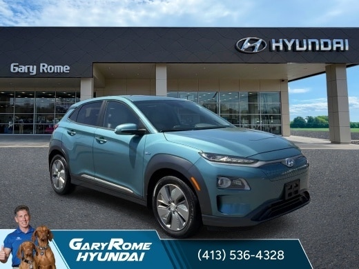 Used 2020 Hyundai Kona EV Limited with VIN KM8K33AG6LU090633 for sale in Holyoke, MA