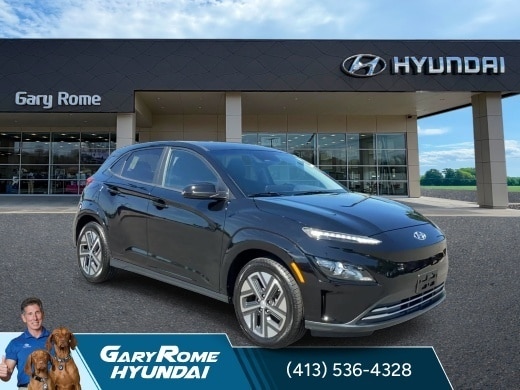 Certified 2023 Hyundai Kona EV SE with VIN KM8K23AG1PU174075 for sale in Holyoke, MA