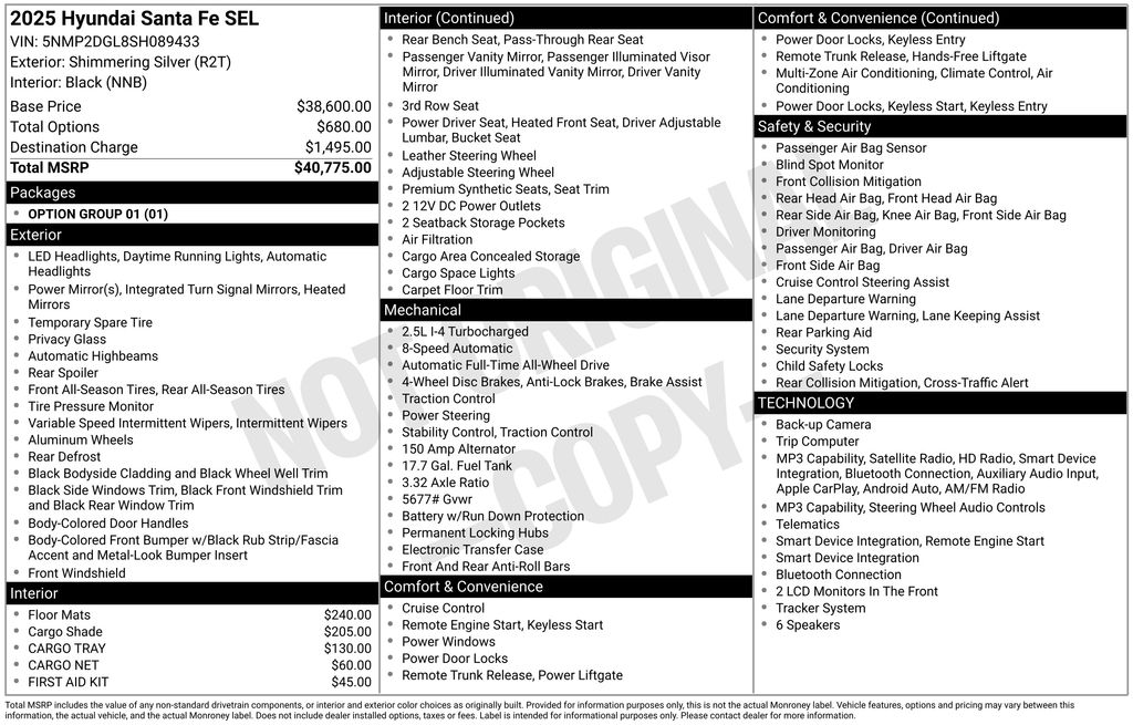 2025 Hyundai Santa Fe SEL - Photo 29