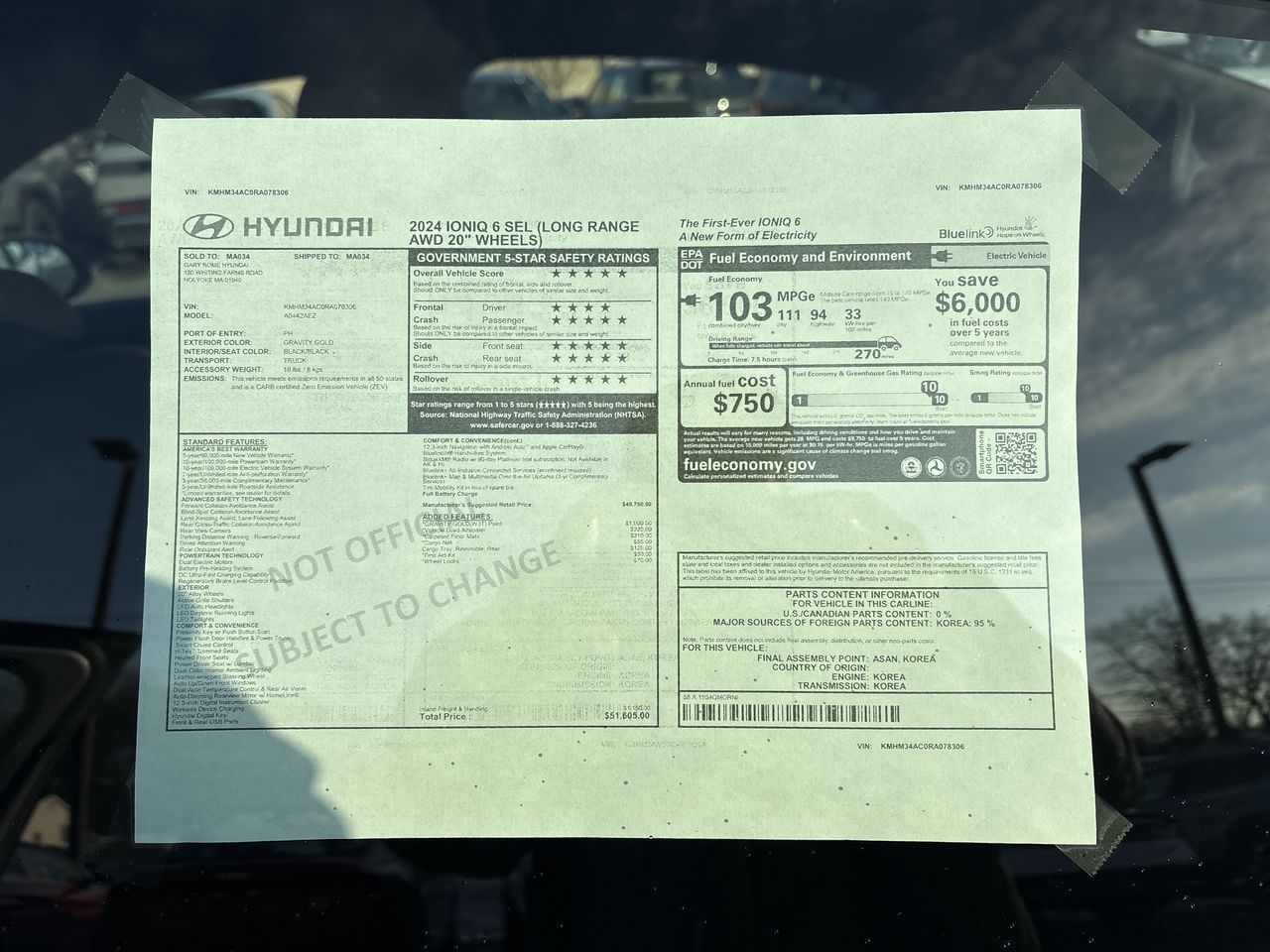 2024 Hyundai IONIQ 6 SEL - Photo 24