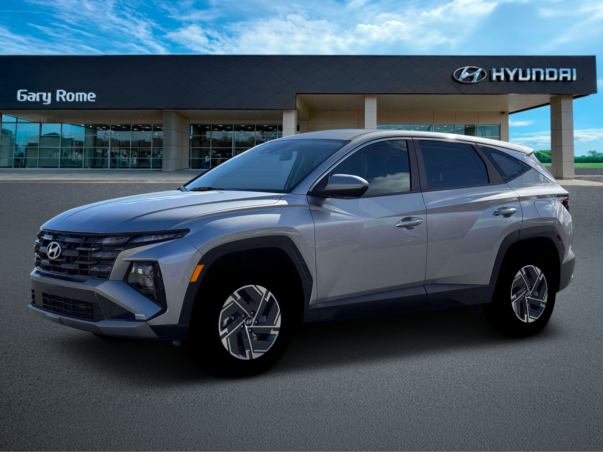New 2026 Hyundai Tucson Hybrid Blue SUV