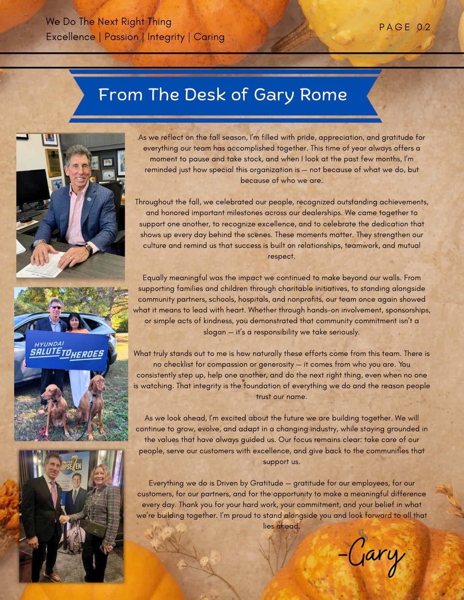 Fall 2025 Newsletter