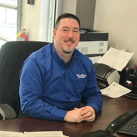 Staff member Jason Cisek from 43ebcfa35723