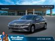 New 2026 Hyundai Elantra Hybrid Blue Sedan