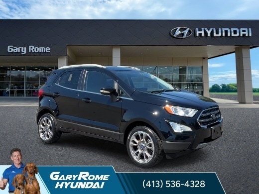 Used 2021 Ford EcoSport Titanium with VIN MAJ3S2KE5MC417491 for sale in Holyoke, MA