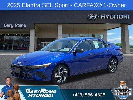 Certified 2025 Hyundai Elantra SEL Sport Sedan