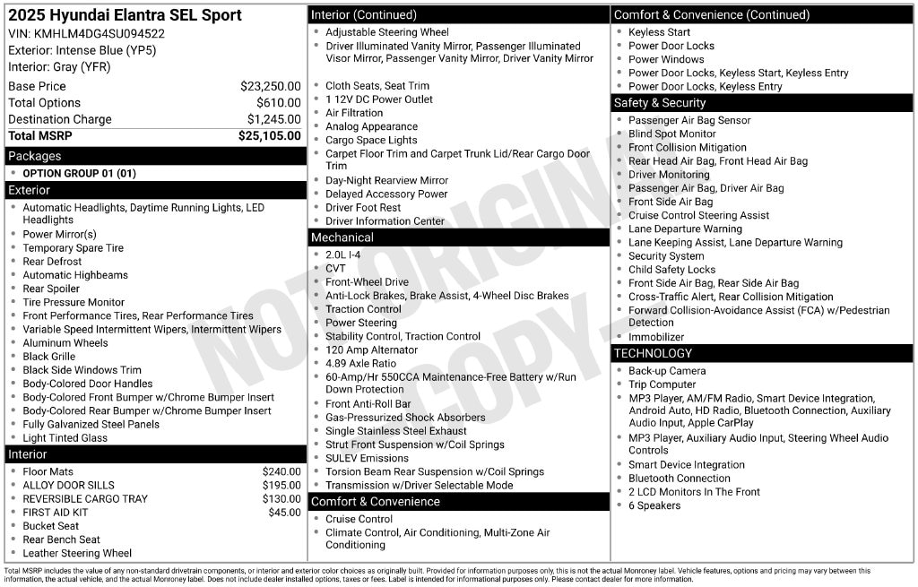 2025 Hyundai Elantra SEL - Photo 29