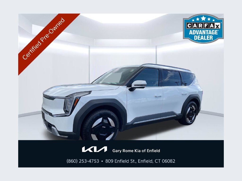 Certified 2024 Kia EV9 Wind with VIN KNDAFFS53R6036984 for sale in Enfield, CT
