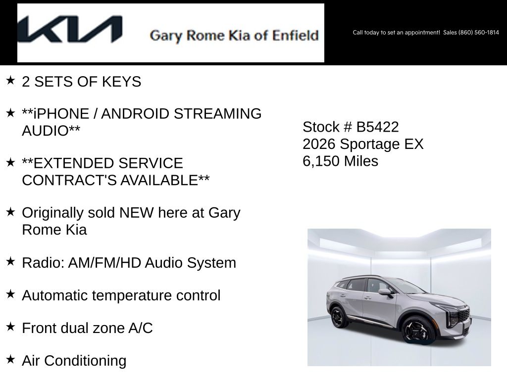 2026 Kia Sportage EX - Photo 14