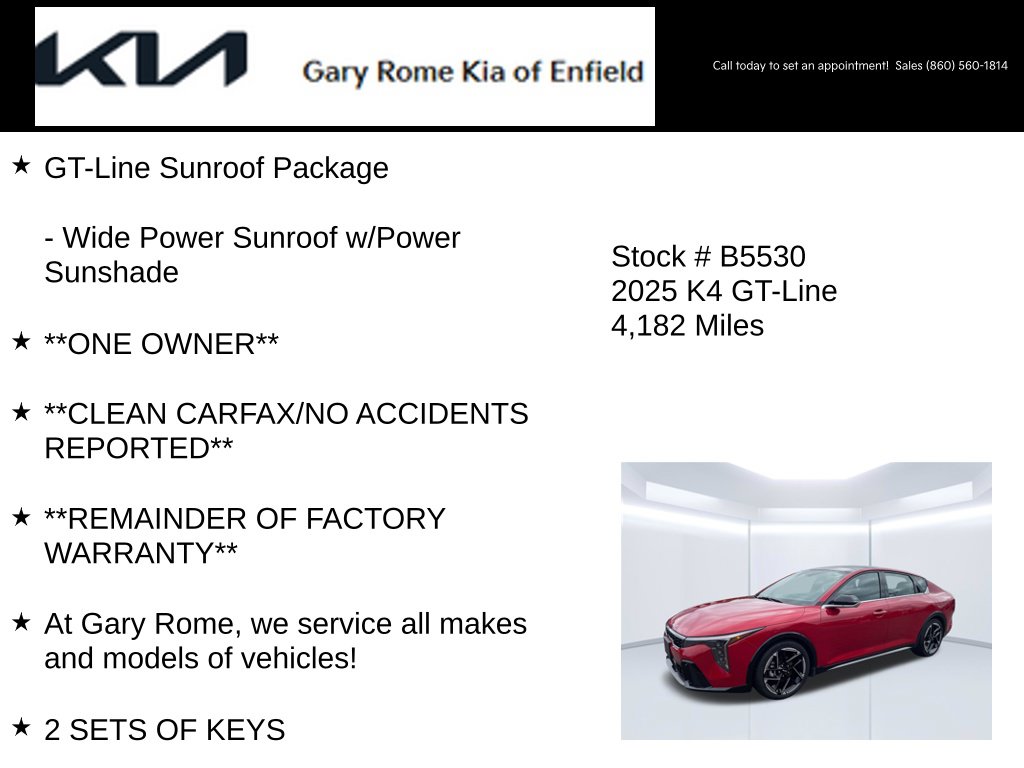2025 Kia K4 GT-Line - Photo 7