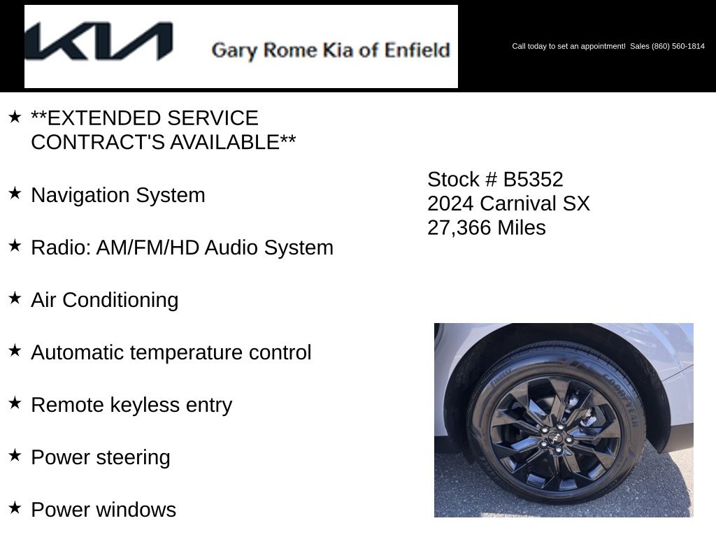2024 Kia Carnival SX - Photo 12