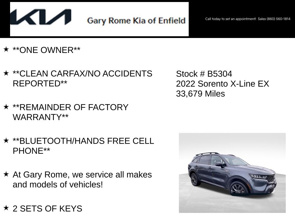 2022 Kia Sorento X-Line EX - Photo 7