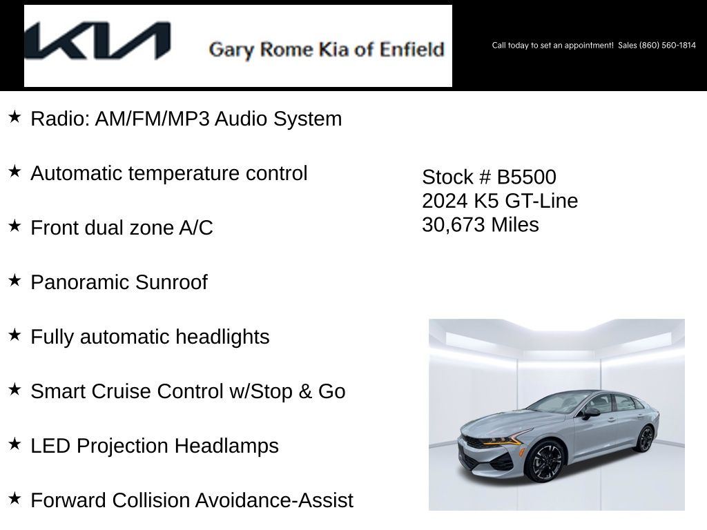 2024 Kia K5 GT-Line - Photo 21