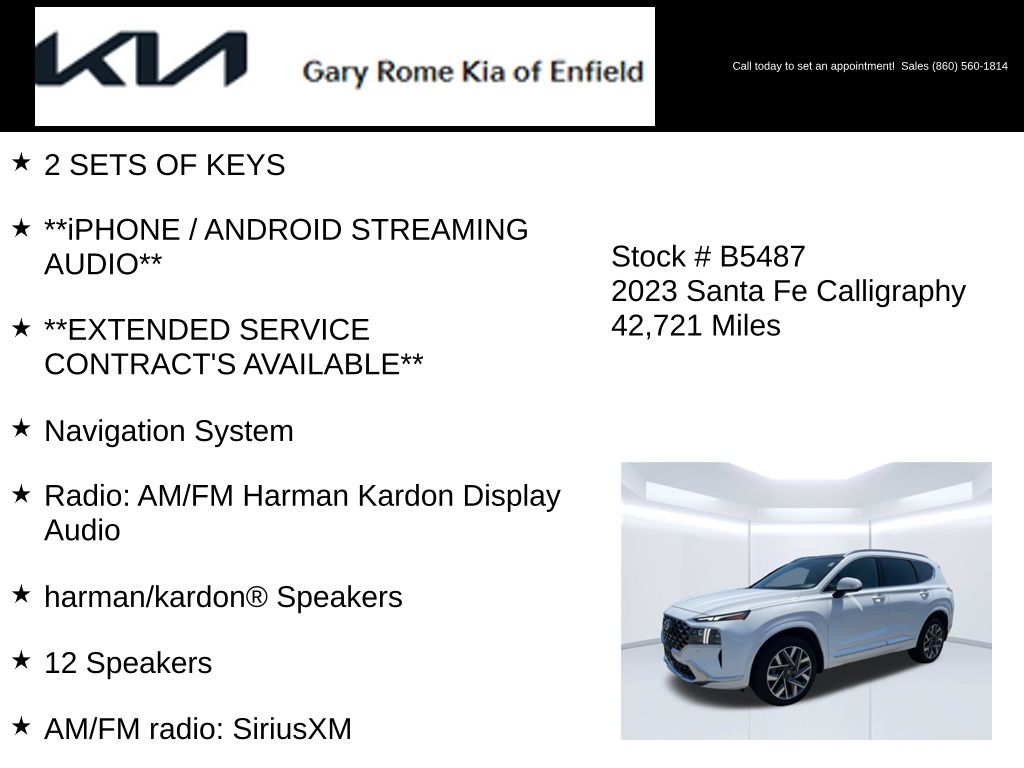 2023 Hyundai Santa Fe Calligraphy - Photo 14