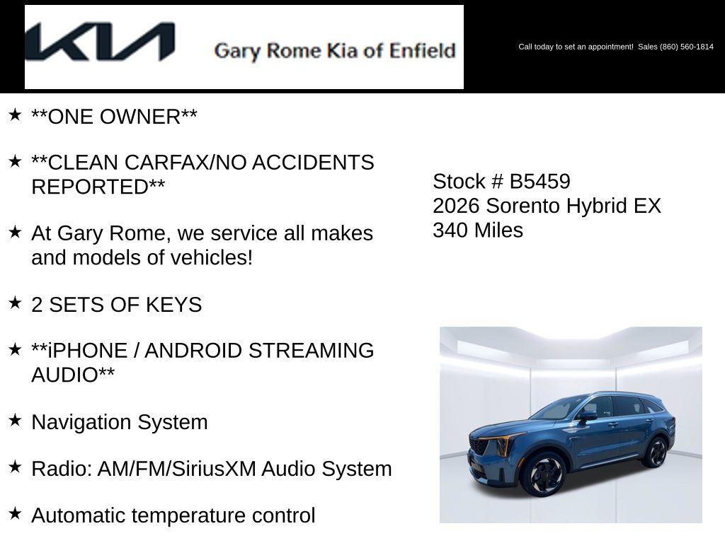 2026 Kia Sorento EX Hybrid - Photo 6