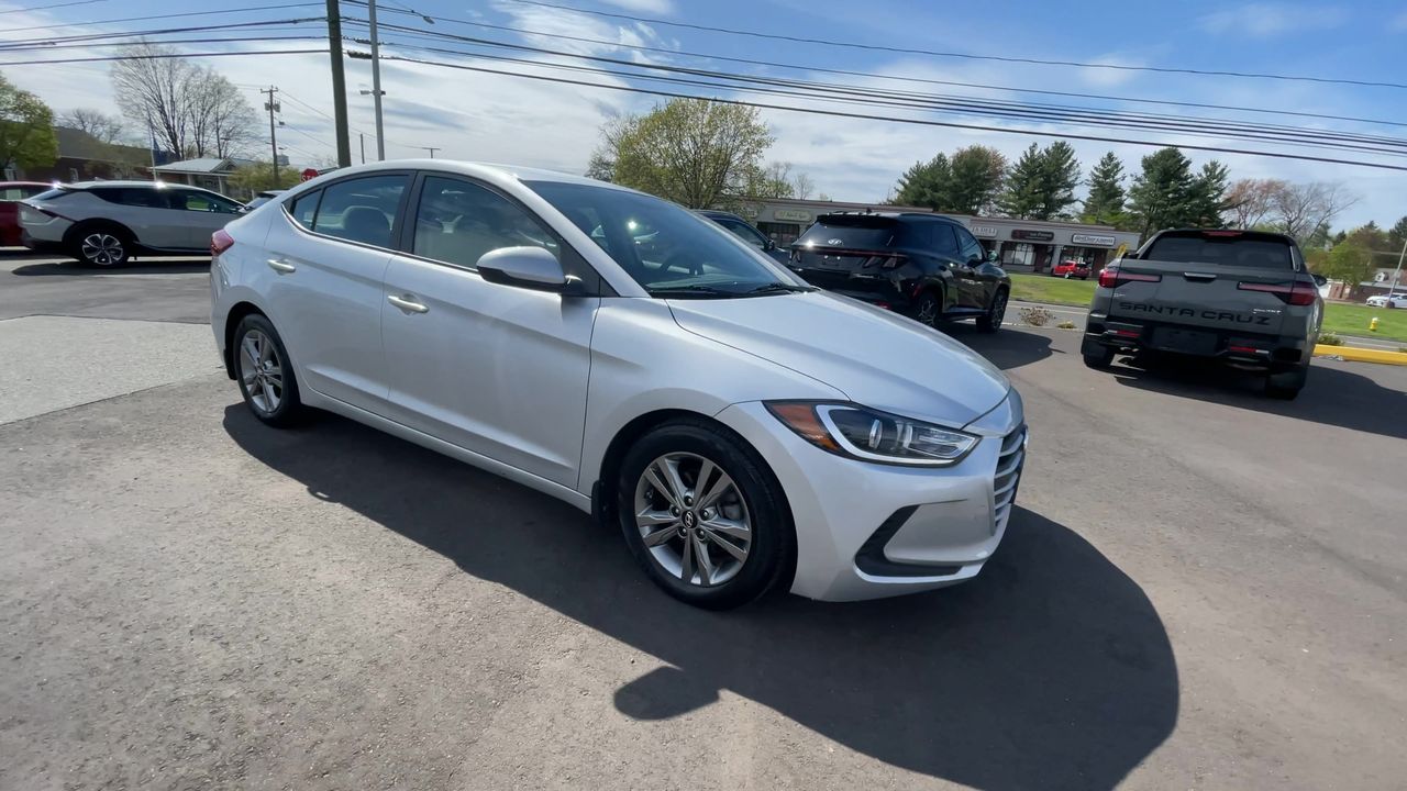 Used 2017 Hyundai Elantra SE with VIN KMHD84LF7HU381296 for sale in Enfield, CT
