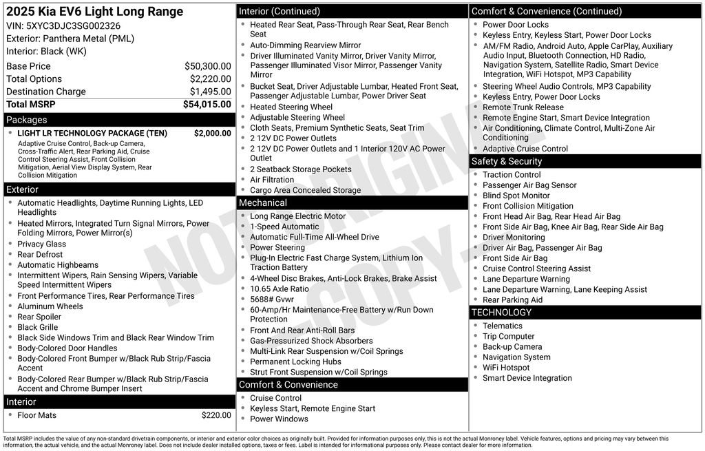 2025 Kia EV6 Light L/R - Photo 29