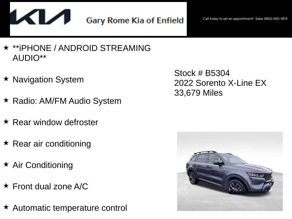 2022 Kia Sorento X-Line EX - Photo 13