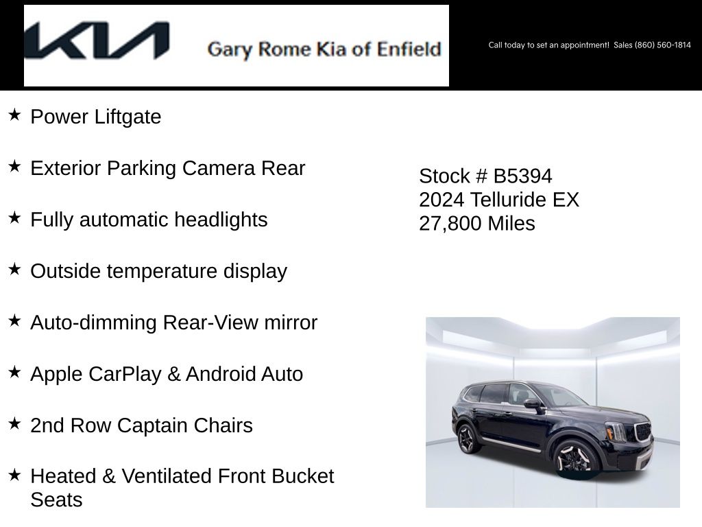 2024 Kia Telluride EX - Photo 26