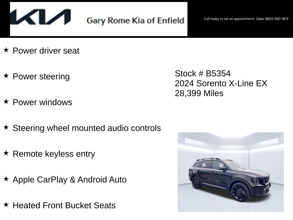 2024 Kia Sorento X-Line EX - Photo 20