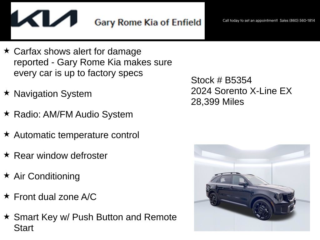 2024 Kia Sorento X-Line EX - Photo 14