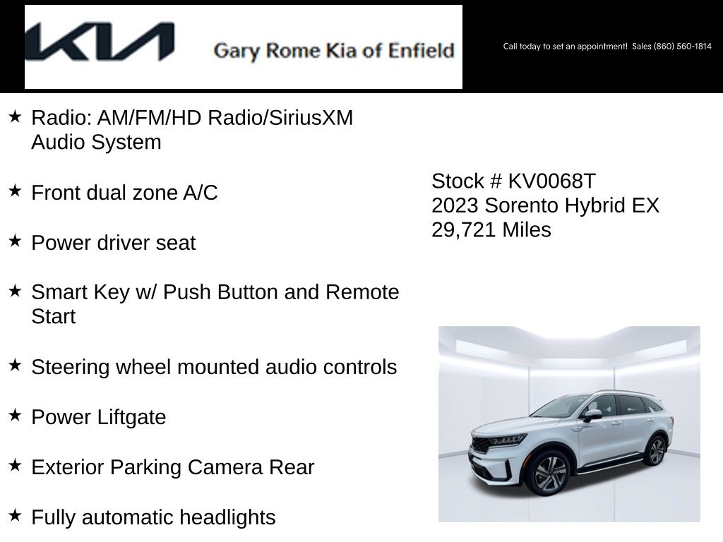 2023 Kia Sorento EX Hybrid - Photo 14