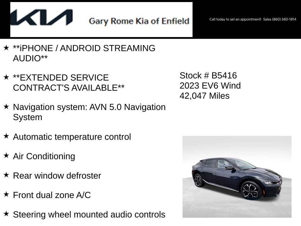 2023 Kia EV6 Wind - Photo 13