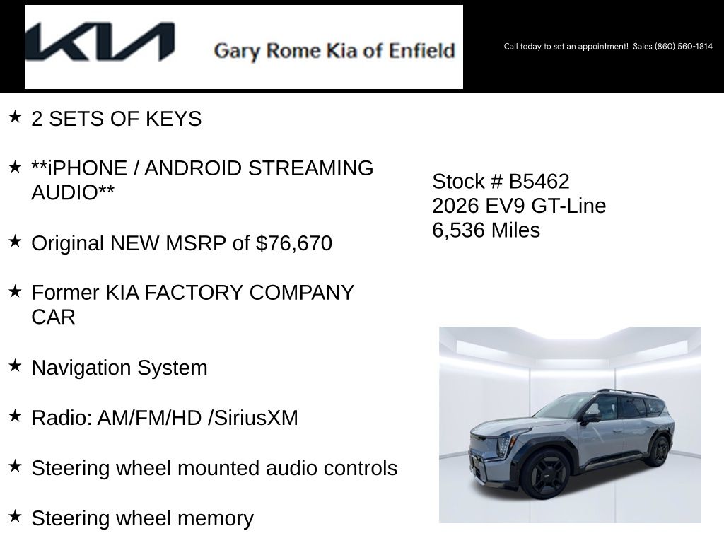 2026 Kia EV9 GT-Line - Photo 14