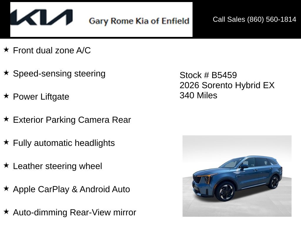 2026 Kia Sorento EX Hybrid - Photo 13