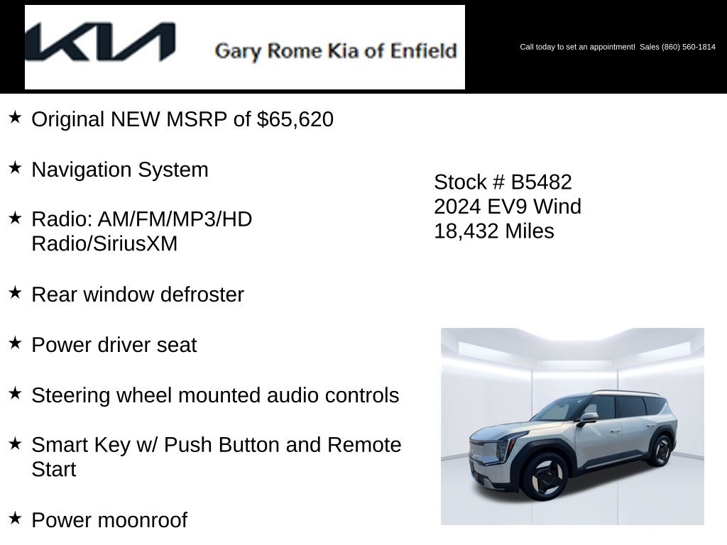 2024 Kia EV9 Wind - Photo 14