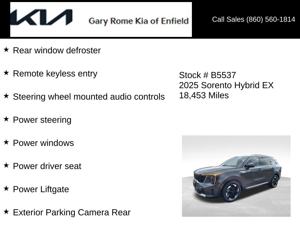 2025 Kia Sorento EX Hybrid - Photo 20