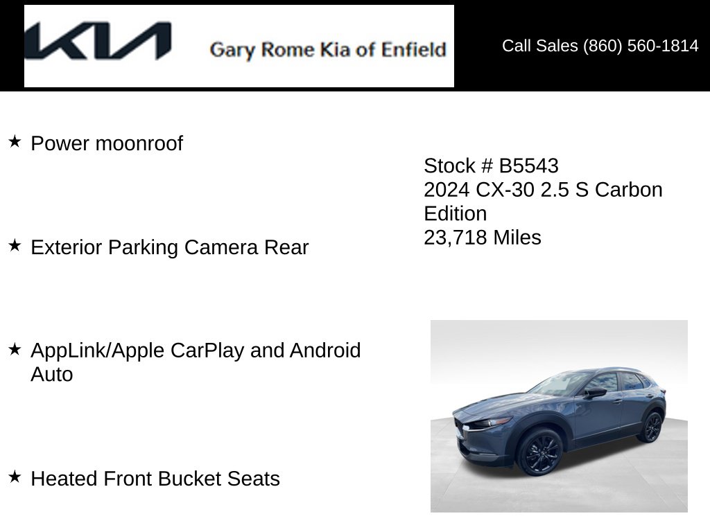 2024 Mazda CX-30 Carbon Edition - Photo 20